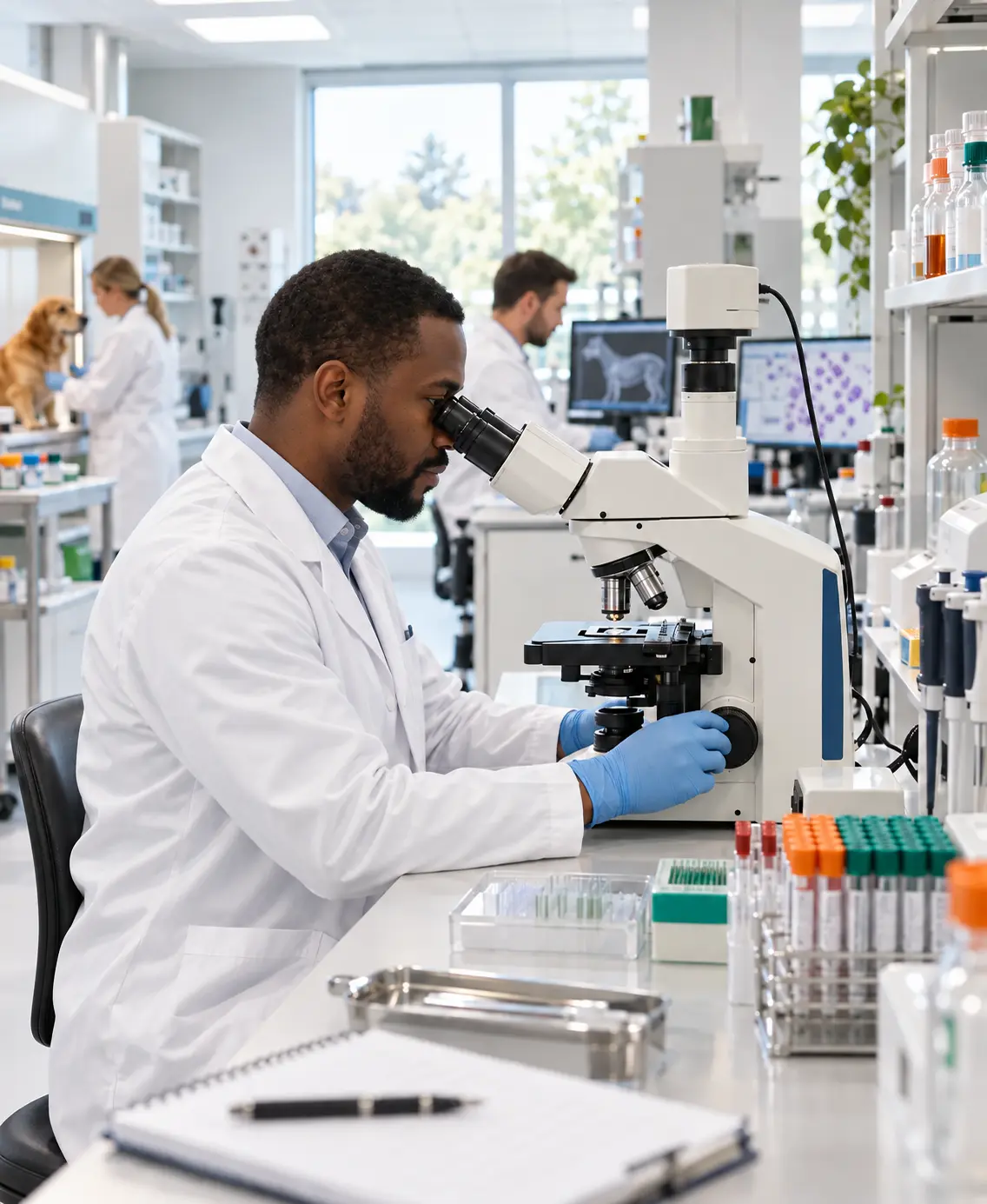 Modern veterinary laboratory quality assurance
